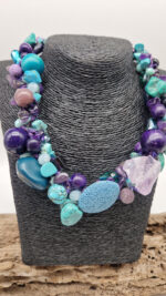 Naszyjnik Turkusowa Violet