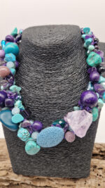 Naszyjnik Turkusowa Violet - obrazek 9