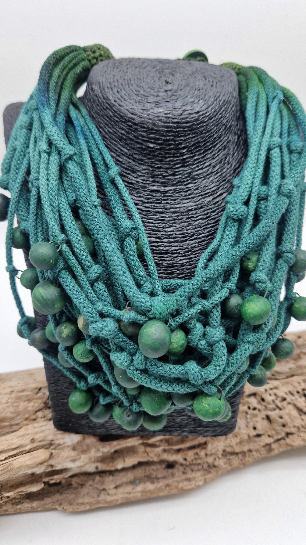 naszyjnik_zielony_10 Naszyjnik Królowa Manilu - obrazek 1