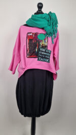 Bluzka Różowy Manhattan - obrazek 2