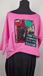 Bluzka Różowy Manhattan - obrazek 13