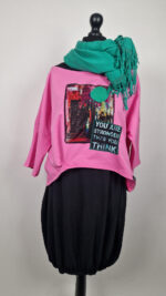 Bluzka Różowy Manhattan - obrazek 3