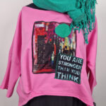 Bluzka Różowy Manhattan