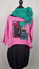 Bluzka Różowy Manhattan - obrazek 5