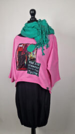 Bluzka Różowy Manhattan - obrazek 7