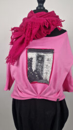 Bluzka Pinka Podróżniczka