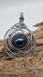 Wisior Czarna Bellablu - obrazek 3