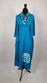 Sukienka Turkusowa Milunga M/L - obrazek 11