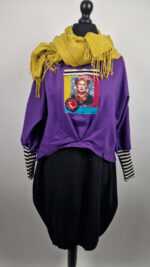 Fioletowa Frida Bellissima - obrazek 6